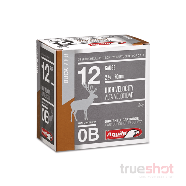 Aguila 12 Gauge 0 Buck, 1275 FPS