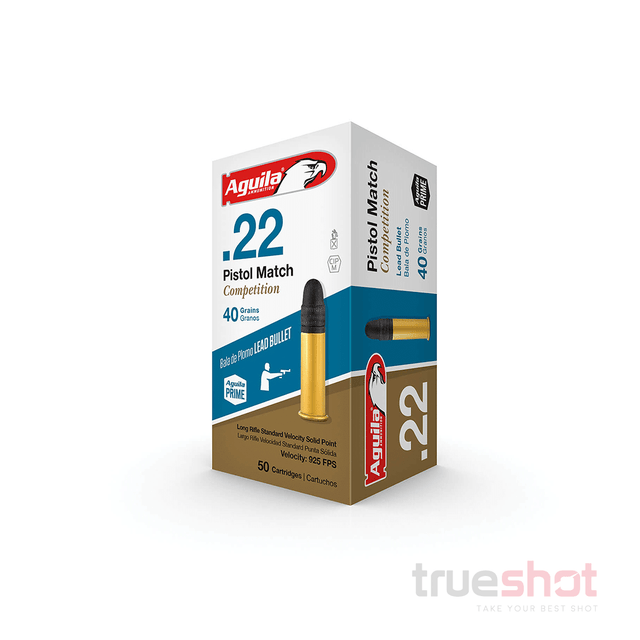 Aguila Pistol Match 22LR LRN