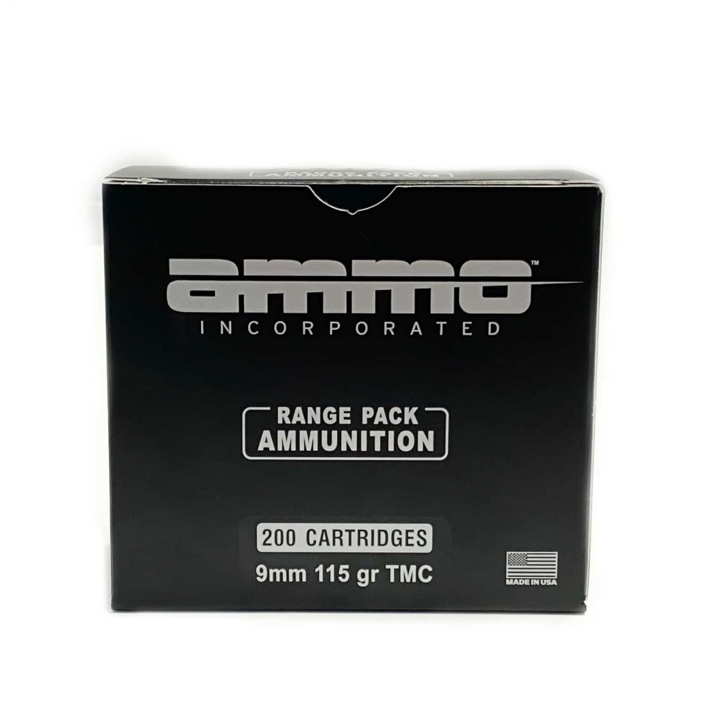 Ammo Inc 9mm 115 Grain TMC