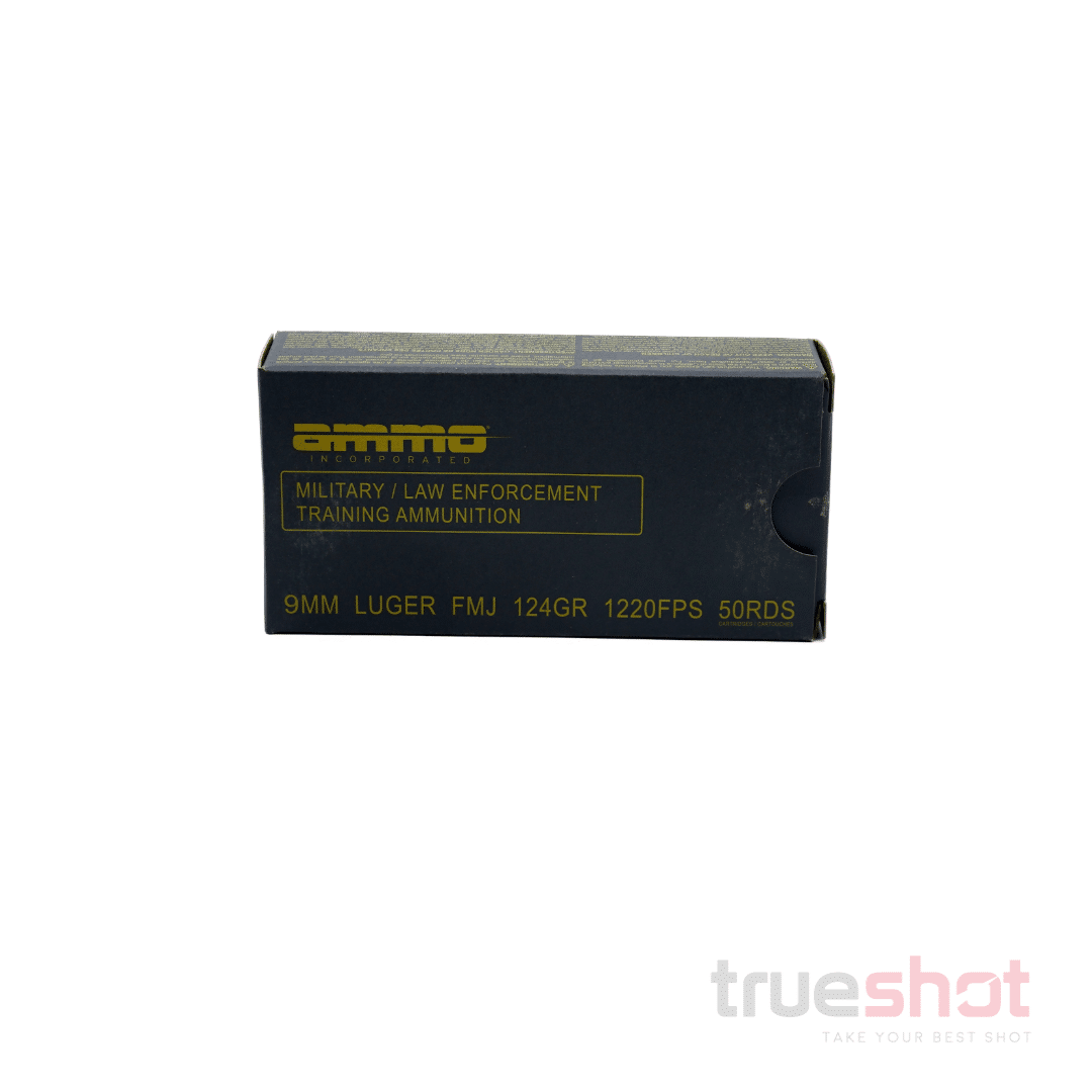 Ammo Inc. - MLE - 9mm - 124 Grain - FMJ - 1,000 Round Steel Ammo Can