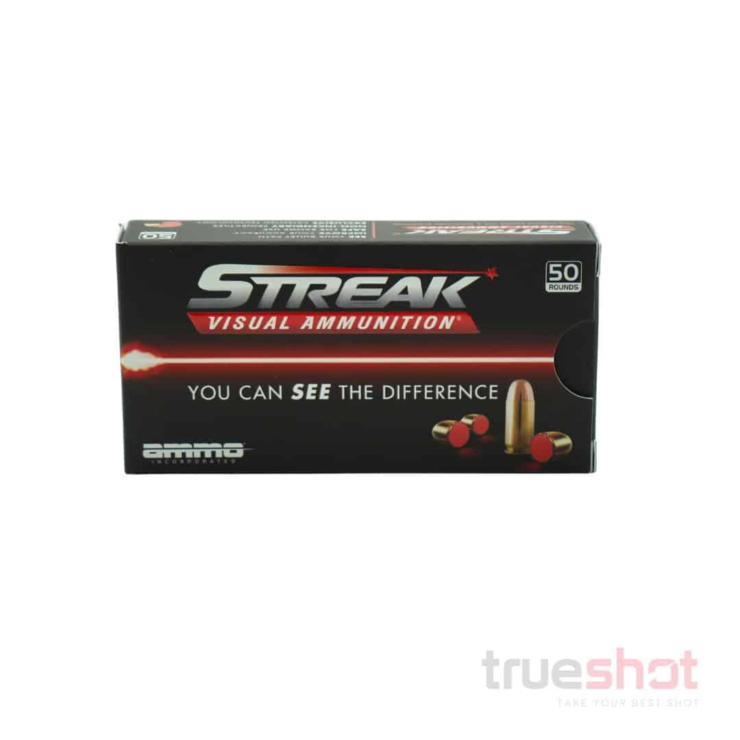Ammo Inc. - Streak Red - 9mm - 115 Grain - FMJ