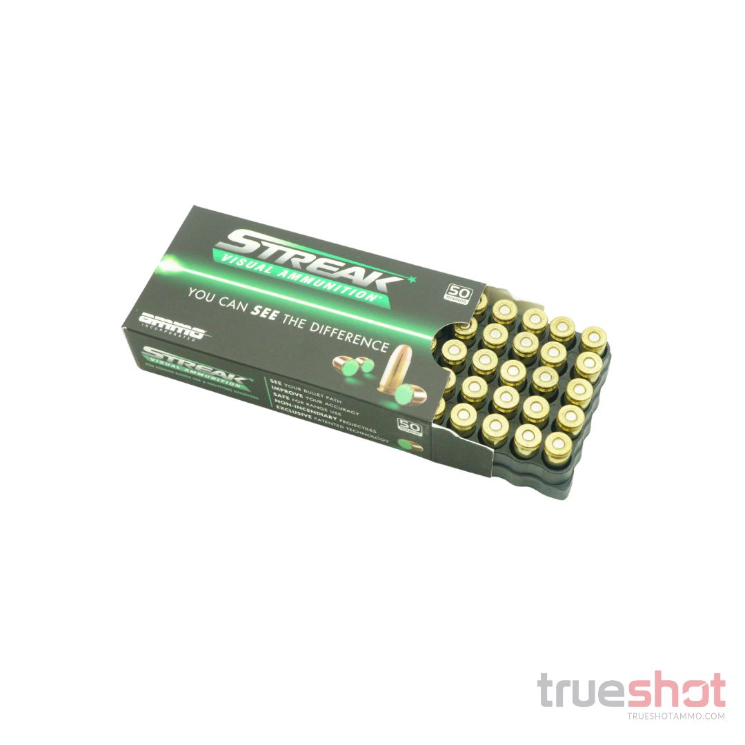 Ammo Inc. - Streak - Green - 9mm - 124 Grain - TMC