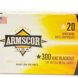 Armscor - 300 Blackout - 147 Grain - FMJ