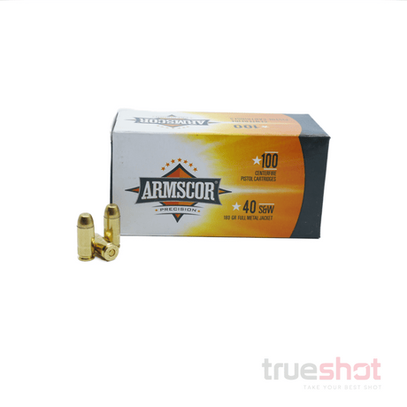 Armscor - 40 S&W - 180 Grain - FMJ - 100Rounds