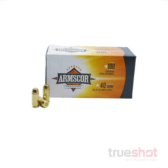 Armscor - 40 S&W - 180 Grain - FMJ - 100Rounds