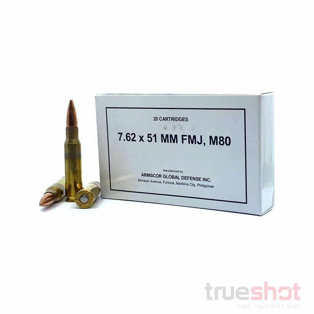 Armscor 7.62x51 M80 147 Grain FMJ
