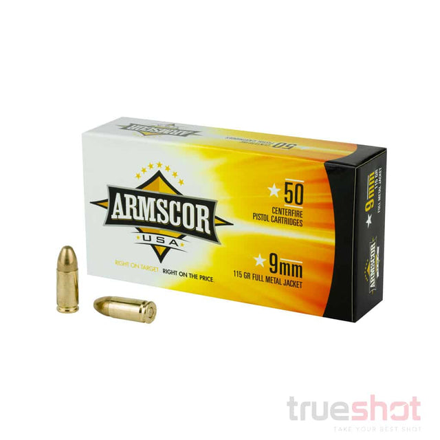 Armscor 9mm 115 Grain, FMJ