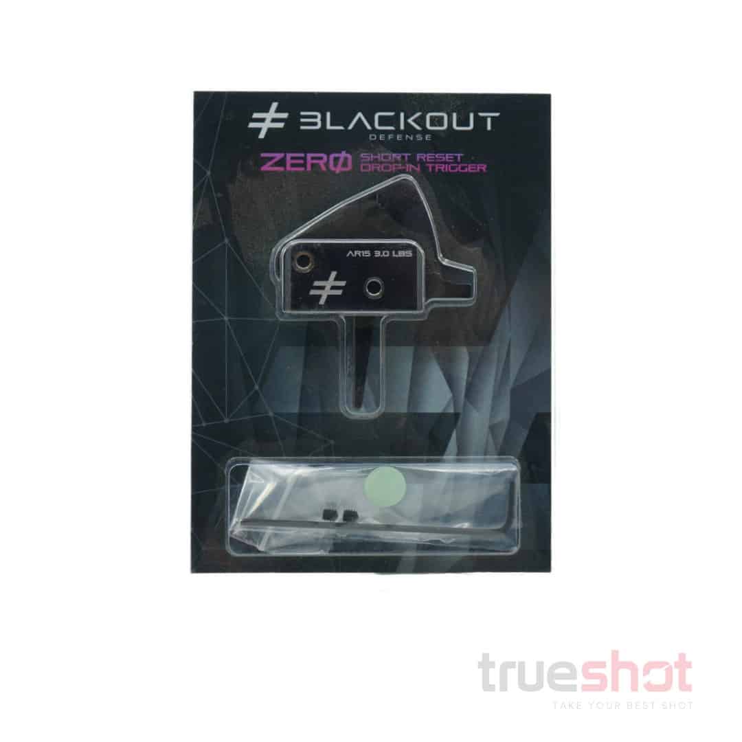 BLACKOUT DEFENSE-AR-15 FLAT ZERO TRIGGER-3.0 LBS