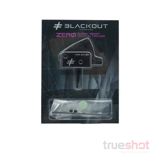 BLACKOUT DEFENSE-AR-15 FLAT ZERO TRIGGER-3.0 LBS