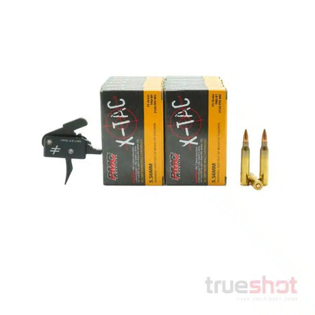 BUNDLE DEAL: Blackout Defense Zero 4.5 lb Single Stage Hybrid Curve AR-15 Trigger and 200 Rounds of Ammo