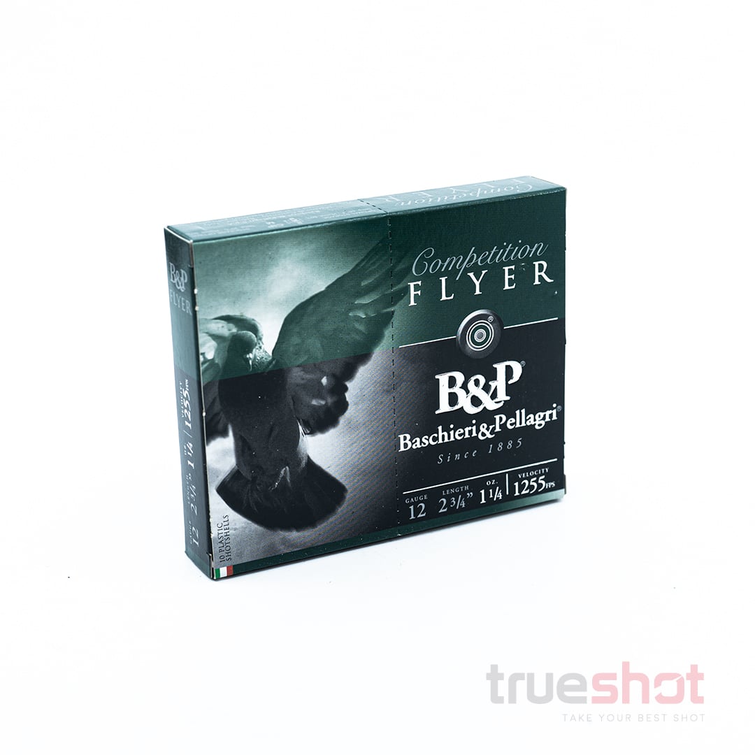 B&P Comp Flyer 12 Gauge, 7.5 Shot, 2 3/4", 1 1/4" 1255FPS