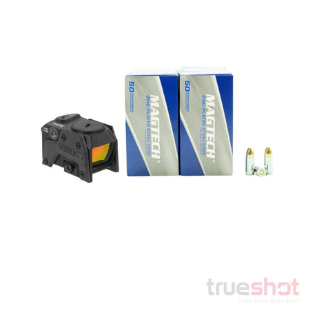BUNDLE DEAL: Black Steiner MPS Red Dot Pistol Sight and 500 Rounds of Ammo