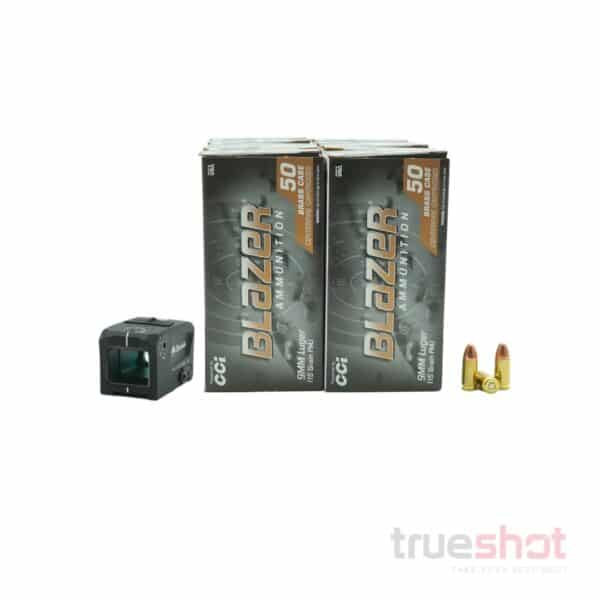 BUNDLE DEAL: Burris Fastfire E Green Dot Pistol Sight and 500 Rounds of Ammo