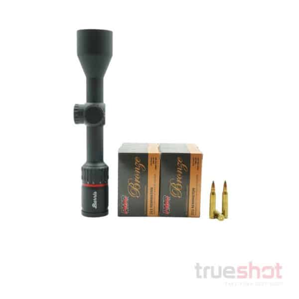 BUNDLE DEAL: Burris Fullfield 2.5-10x42mm Rifle Scope and 200 Rounds of Ammo
