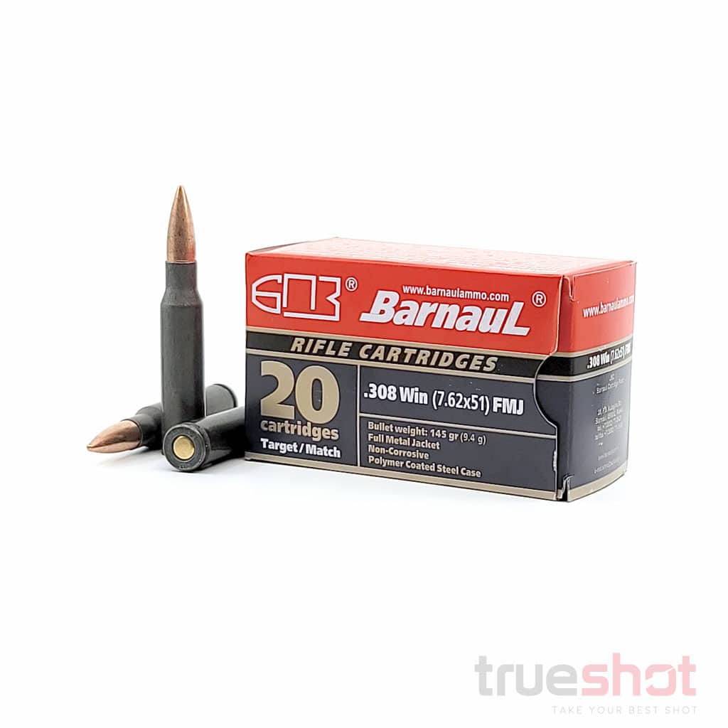 Barnaul 308 Win 145 Grain FMJ