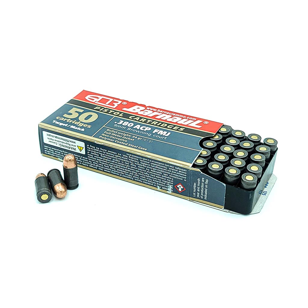 Barnaul Ammunition - 380 Auto - 94 Grain - FMJ