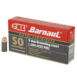 Barnaul Ammunition - 380 Auto - 94 Grain - FMJ
