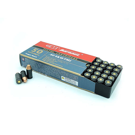 Barnaul Ammunition - 40 S&W - 165 Grain - FMJ