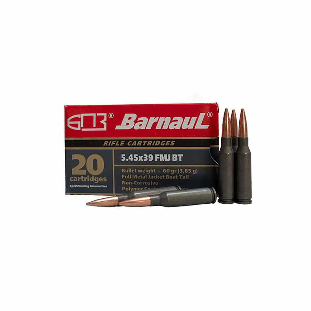 Barnaul Ammunition - 5.45x39 - 60 Grain - FMJBT