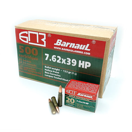 Barnaul Ammunition - 7.62x39 - 123 Grain - HP
