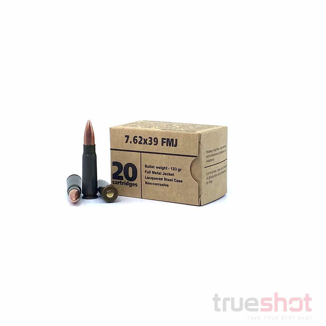 Barnaul 7.62x39 FMJ Brown Box