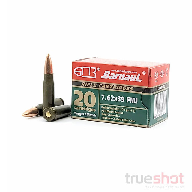 Barnaul 7.62x39 123 Grain FMJ