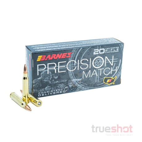 Barnes Precision Match 223 Rem, 77 Grain OTM-BT