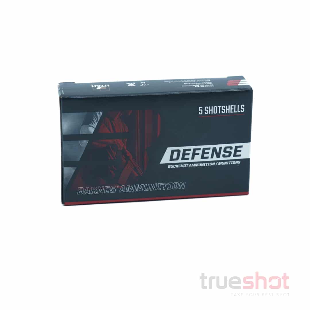Barnes - Defense - 12 Gauge - #00 Buck Shot - 2.75" - 1 oz. - 1225 FPS