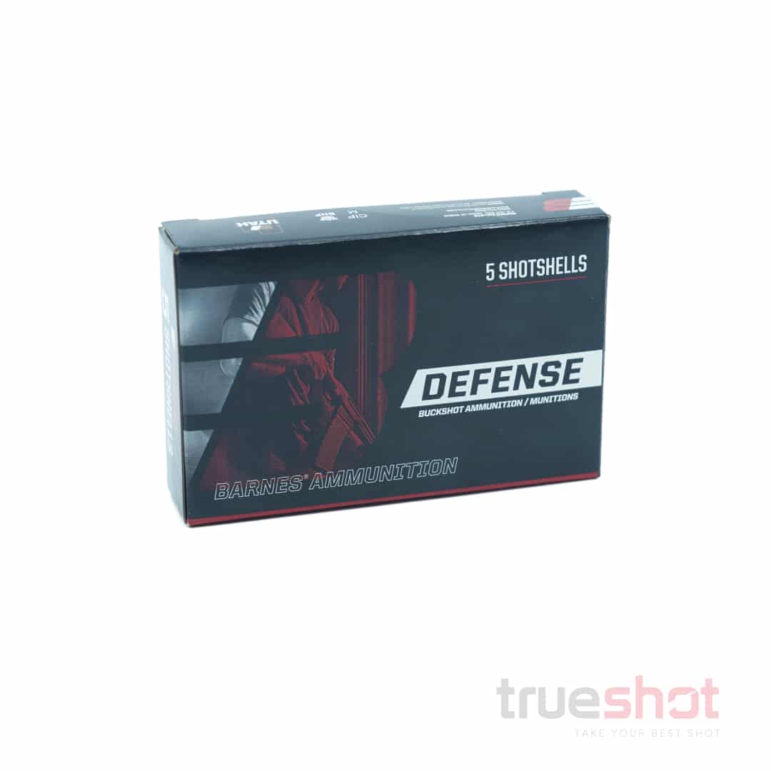 Barnes - Defense - 12 Gauge - #00 Buck Shot - 2.75" - 1 oz. - 1325 FPS