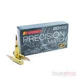 Barnes Precision Match 6mm Creedmoor, 112 Grain, Match Burner OTM-BT