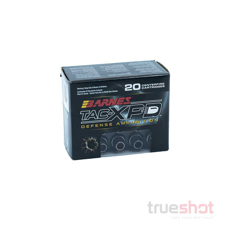 Barnes – 40 S&W – 140 Grain – TAC-XPD – JHP – 20 Rounds