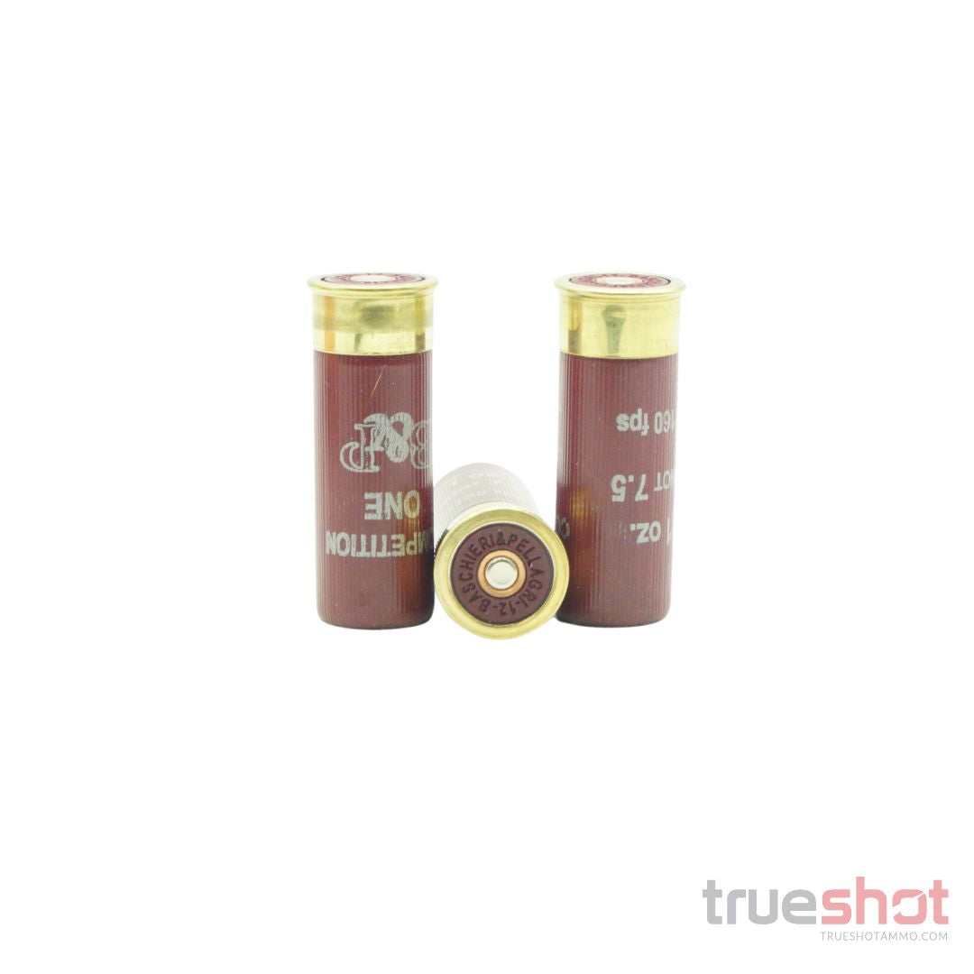 Baschieri & Pellagri (B&P) - Competition One - 12 Gauge - #7.5 Shot - 3.0" - 1 oz. - 1160 FPS