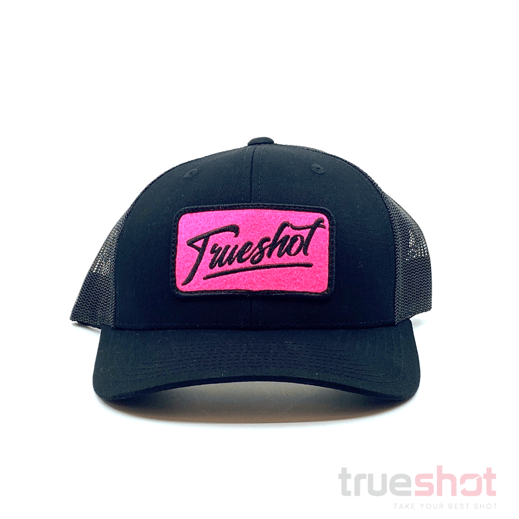 Trueshot Edition Hat Black Pink Patch