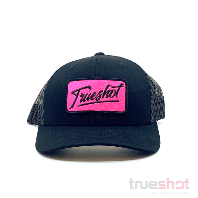 Trueshot Edition Hat Black Pink Patch