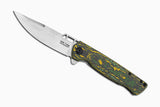 Boker -  01BO909DAM - Boker ME 109 - Toxic Storm - Messerschmitt Damascus - 3.4"