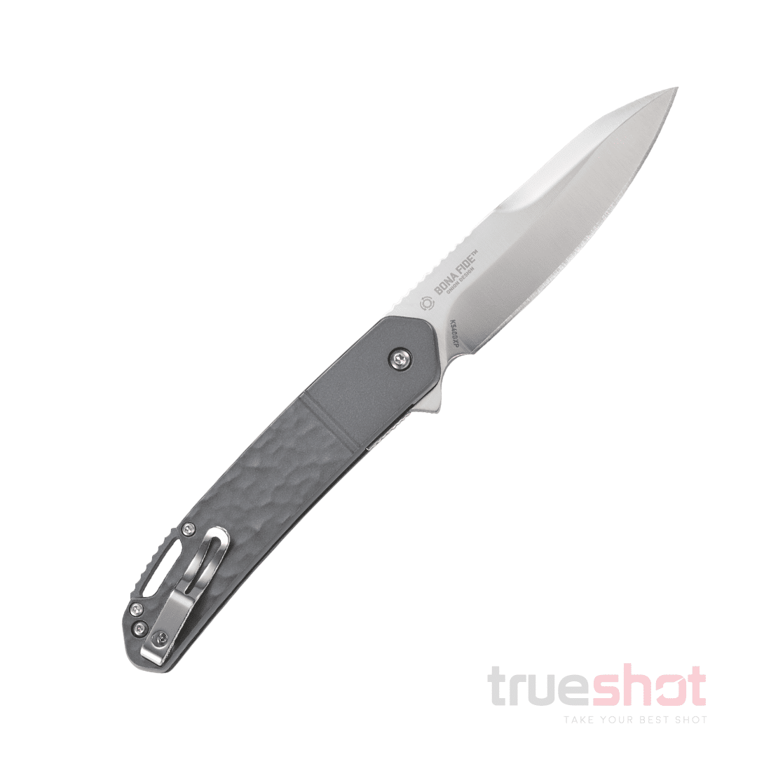 CRKT - Bona Fide - Gray - Aluminum - D2 - 3.50"