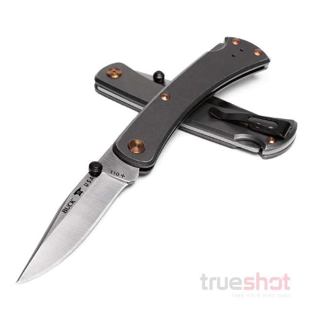 Buck 110 Titanium Slim Pro, TRX Lockback Knife