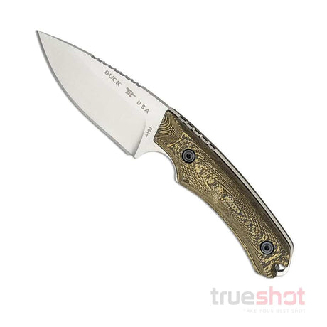 Buck 664 Alpha Hunter Fixed Blade Knife, Richlite
