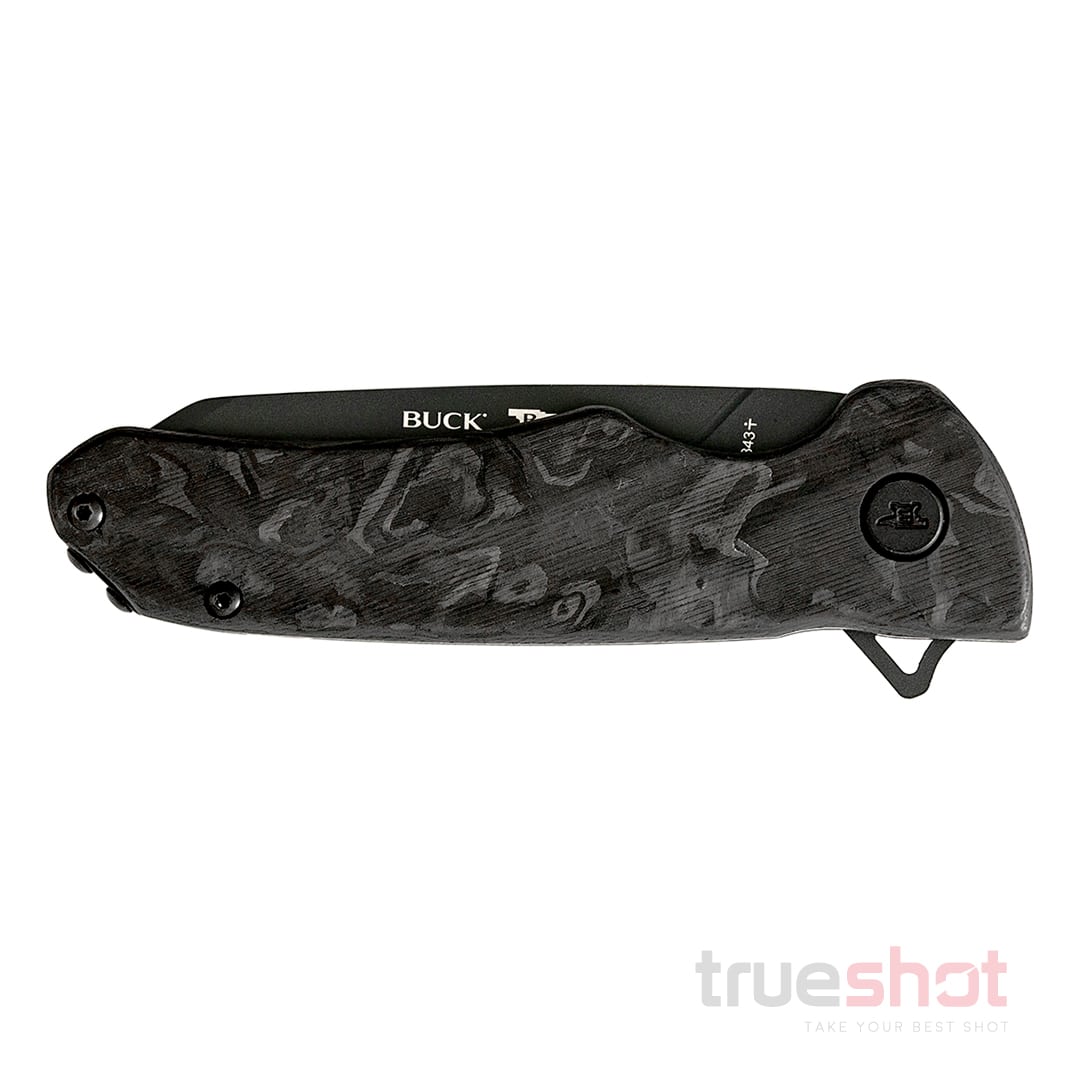 Buck - Sprint OPS - Black - Carbon Fiber - CPM S45V - 3.00"