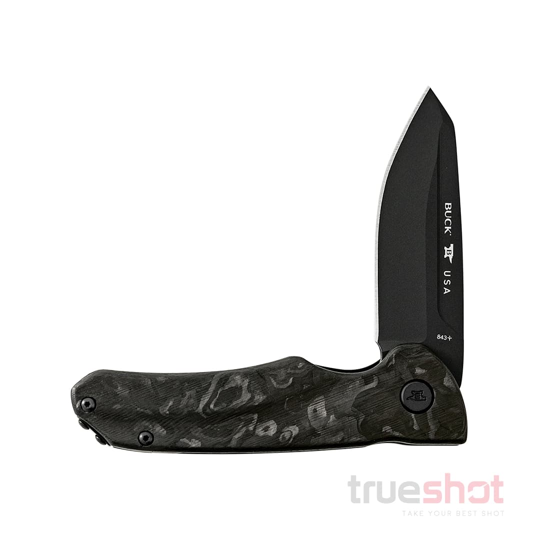 Buck - Sprint OPS - Black - Carbon Fiber - CPM S45V - 3.00"