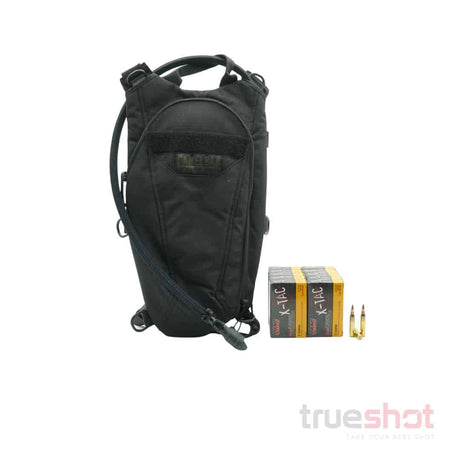 BUNDLE DEAL: Black CamelBak ThermoBak Minimalist Backpack with Reservoir and 200 Rounds of Ammo