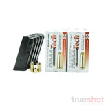 BUNDLE DEAL: 5 Black 10 Round Canik METE MC9 Magazines and 500 Rounds of Ammo