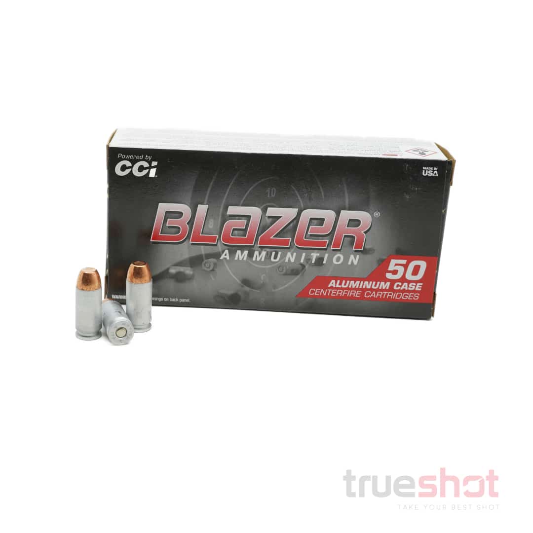 CCI - Blazer - 40 S&W - 180 Grain - FMJ - Aluminum Case – True