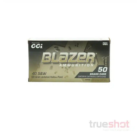 CCI - Blazer - 40 S&W - 180 Grain - JHP