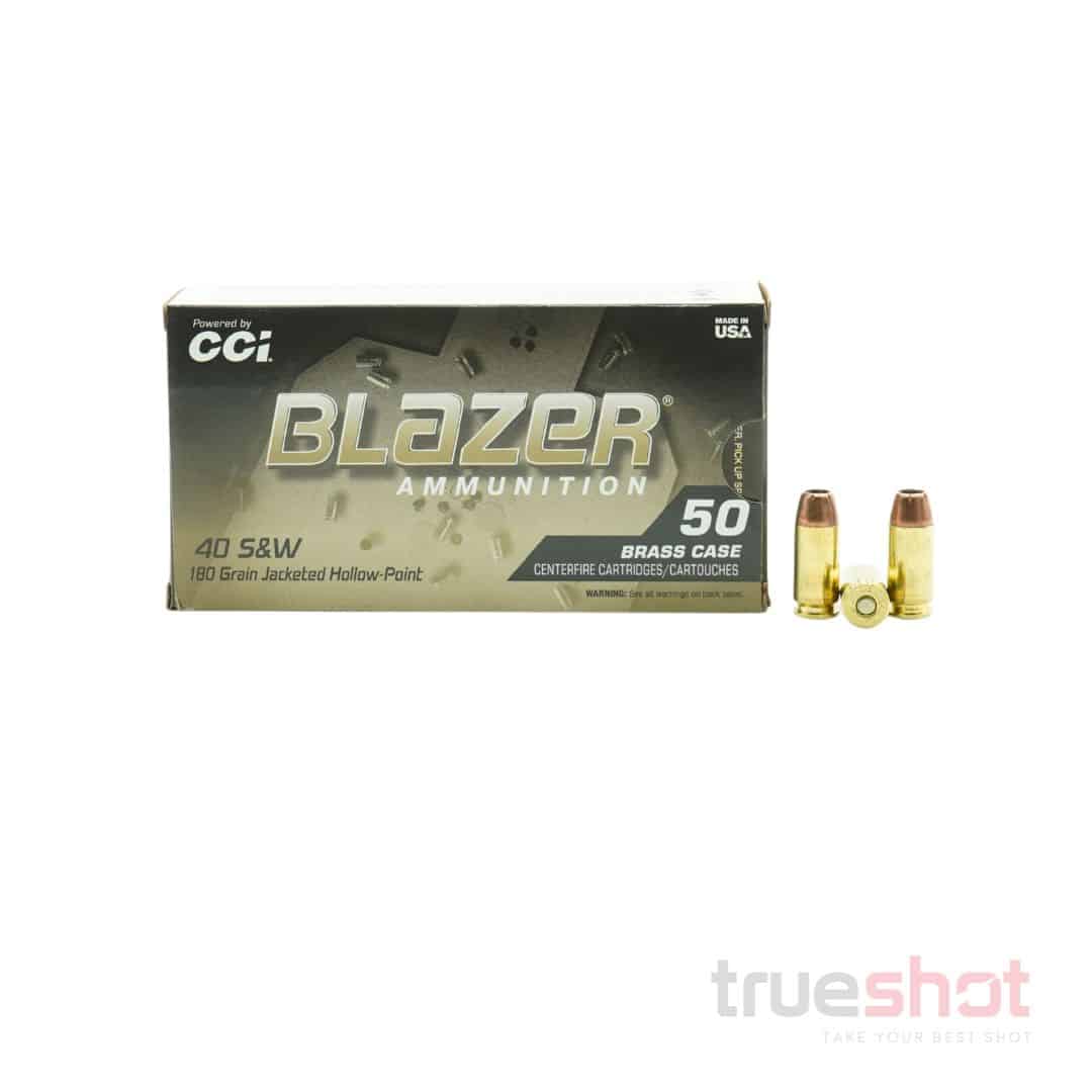 CCI - Blazer - 40 S&W - 180 Grain - JHP