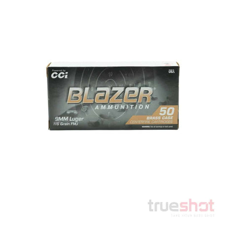 CCI - Blazer - 9mm - 115 Grain - FMJ