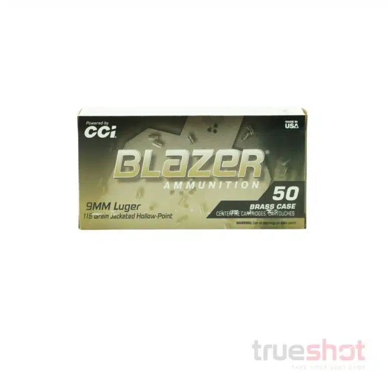 CCI - Blazer - 9mm - 115 Grain - JHP