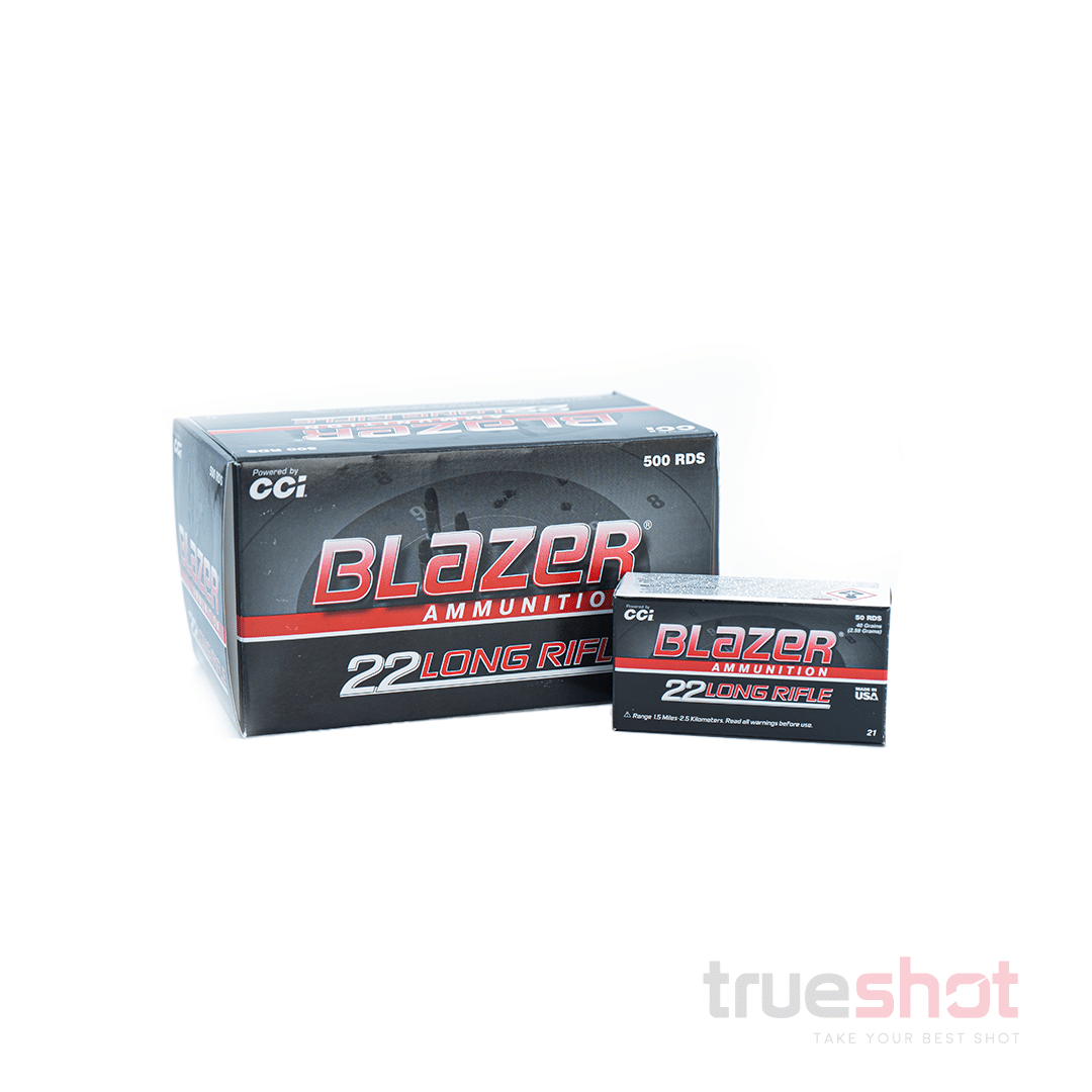 CCI Blazer Brass 22LR, 40 Grain RN