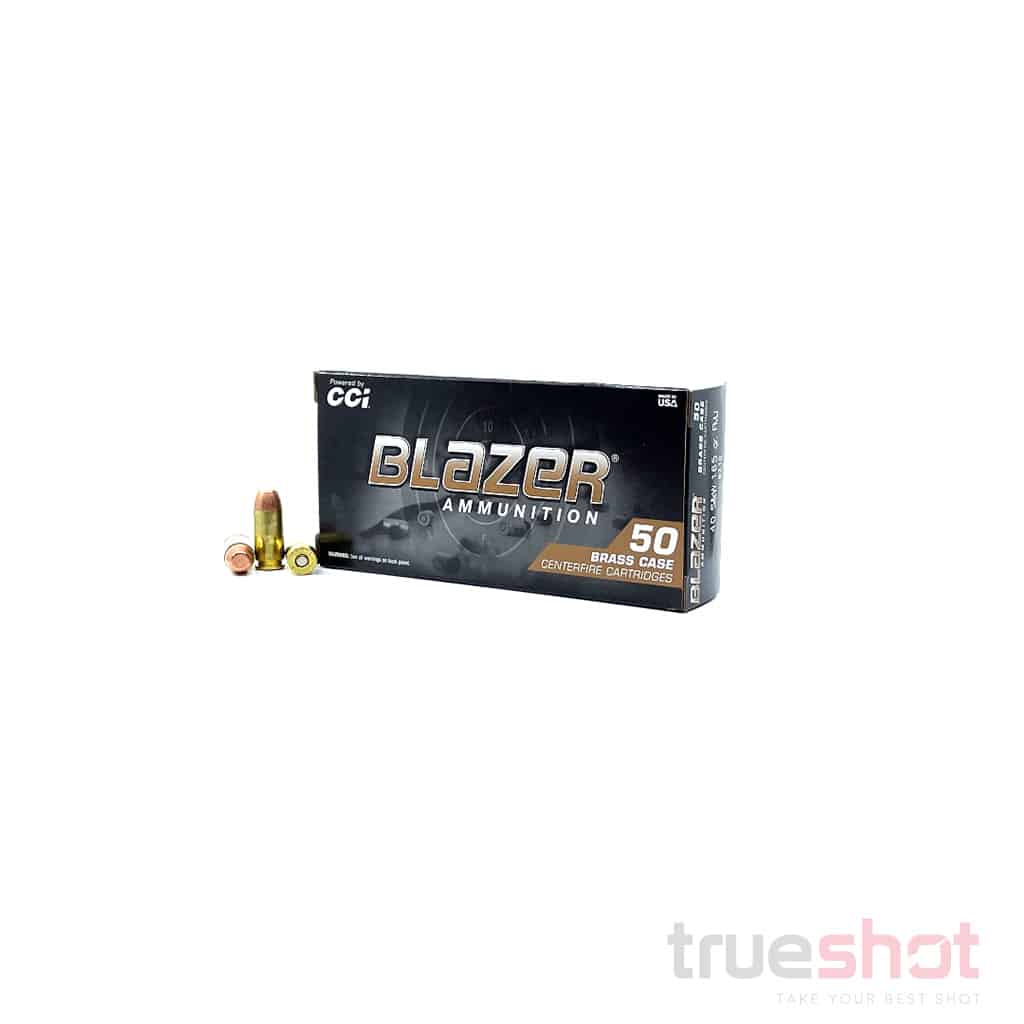 CCI - Blazer - 40 S&W - 165 Grain - FMJ