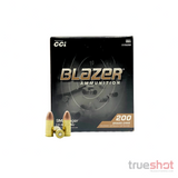 CCI - Blazer Brass - 9mm - 115 Grain - FMJ